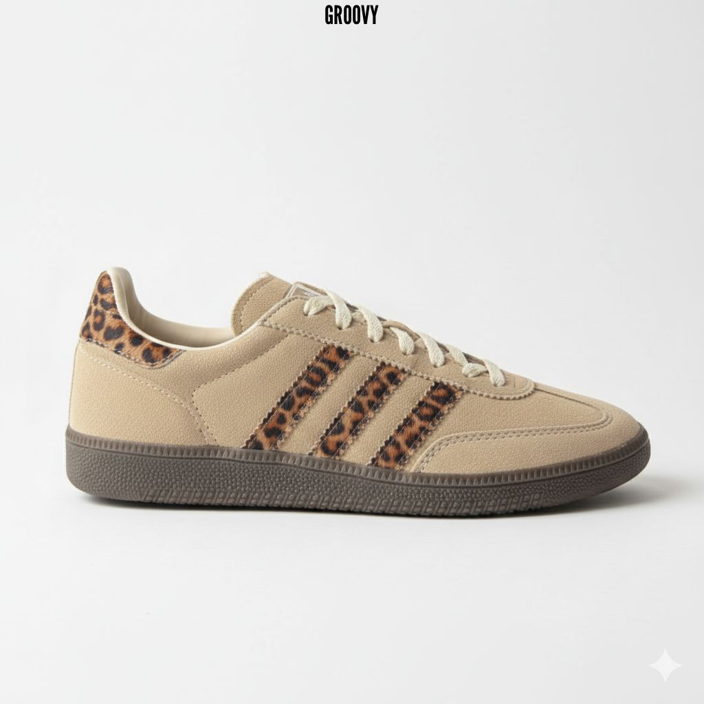 Adidas Sambas leopard