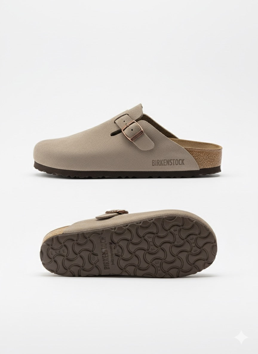 Birkenstocks beige